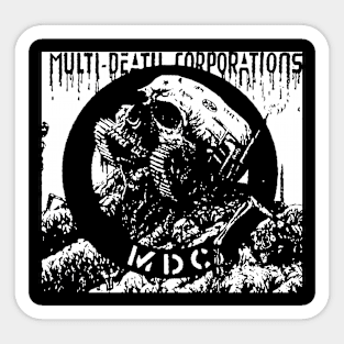 MDC band 1 Sticker